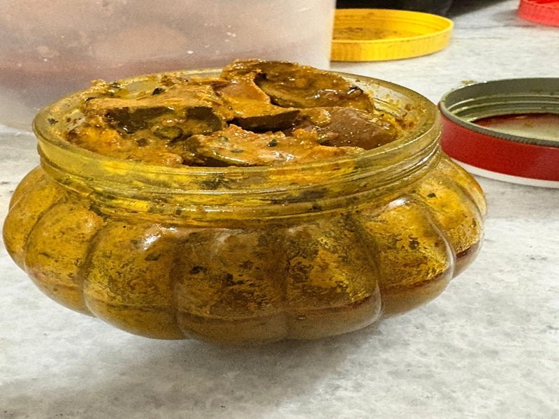 Traditional Mango Pickle Jar