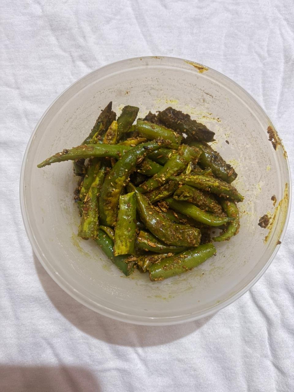 Spicy Green Chili Pickle